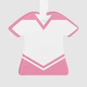 Jersey Name Number Ornament Template, Football (Vorderseite)