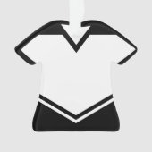 Jersey Name Number Ornament Template, Hockey Rugby (Vorderseite)