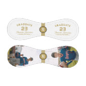 Jersey-Nummer | Gold Abschluss Monogram Baseball (Paneele)