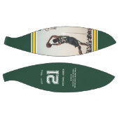 Jersey-Nummer | Monogramm für den grünen Abschluss Basketball (Panele)