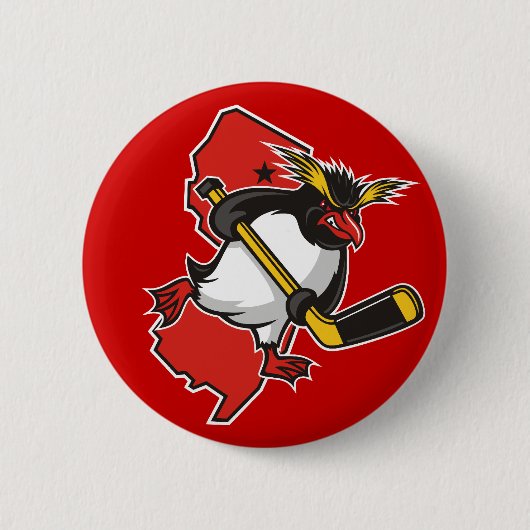Jersey Penguins Button (Vorderseite)