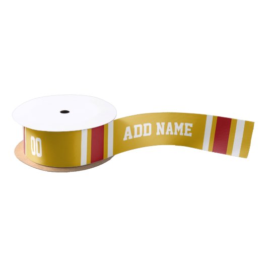 Jersey Personalisiert Satinband (Spule)