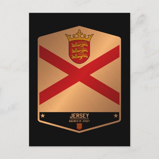 Jersey Postkarte (Vorderseite)