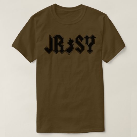 Jersey Rocks T-Shirt (Design vorne)