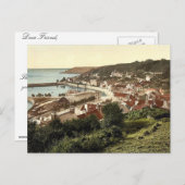 Jersey, Saint Aubins, Kanalinseln, England Postkarte (Vorne/Hinten)