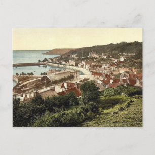 Jersey, Saint Aubins, Kanalinseln, England vin Postkarte