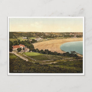 Jersey, Saint Brelades Bay, Channel Island, Englan Postkarte
