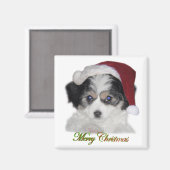 Jersey Santa Christmas Magnet (Vorderseite/Rückseite)