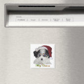 Jersey Santa Christmas Magnet (In Situ (Geschirrspüler))