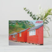 Jersey sheds Card (Stehend Vorderseite)