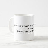 Jersey Shopping Quote Tasse (Vorderseite Links)