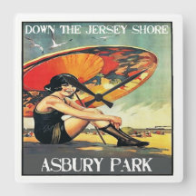 Jersey Shore Asbury Park 1920er Flapper-Girl