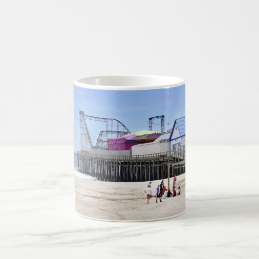 Jersey Shore auf den Meereshöhen Kaffeetasse (Mittel)