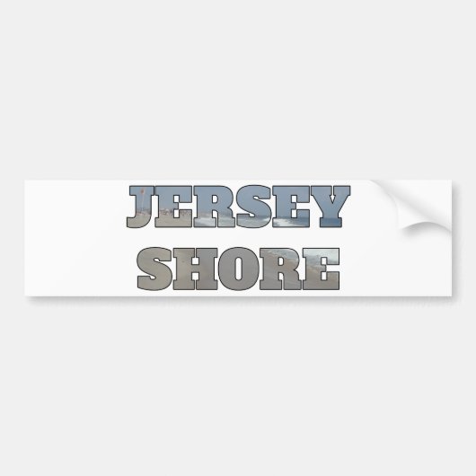 Jersey Shore Autoaufkleber (Vorne)