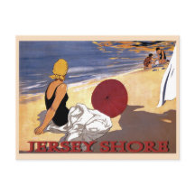 Jersey Shore Beach Family Bathing