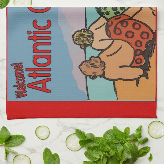 Jersey Shore Beach Handtücher (Gefaltet)