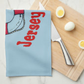 Jersey Shore Beach Handtücher (Viertel Falte)