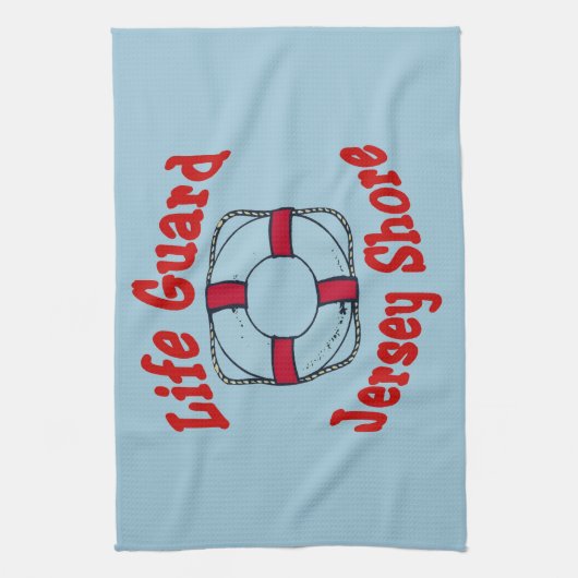 Jersey Shore Beach Handtücher (Vertikal)