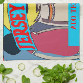 Jersey Shore Beach Handtücher (Gefaltet)