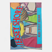 Jersey Shore Beach Handtücher (Vertikal)