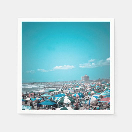 Jersey Shore Beach Serviette (Vorderseite)