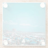 Jersey Shore Beachy Glasuntersetzer (Rückseite)