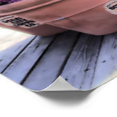 Jersey Shore Boardwalk HDR Poster (Ecke)