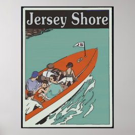 Jersey Shore, Bootsfahrt, Poster