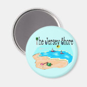 Jersey Shore Magnet (Vorderseite/Rückseite)