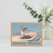 Jersey Shore, Muschel Poster, Postkarte (Stehend Vorderseite)