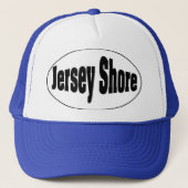 Jersey Shore Oval Truckerkappe (Vorderseite)