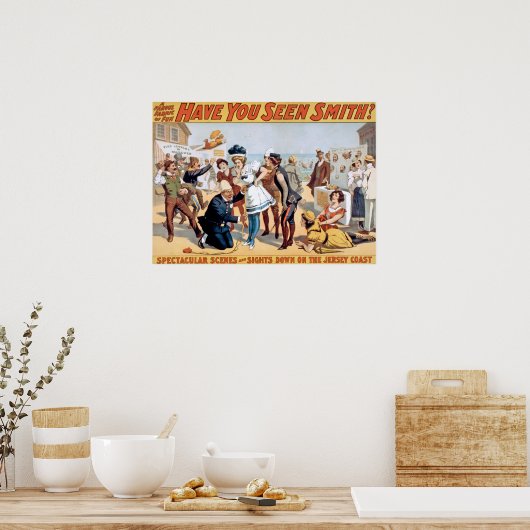 Jersey Shore Poster (Küche)