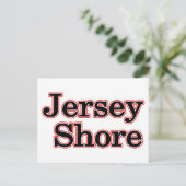 Jersey Shore Postkarte (Stehend Vorderseite)