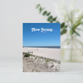 Jersey Shore Postkarte (Stehend Vorderseite)