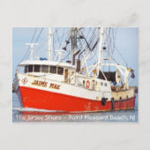 Jersey Shore - Pt. Angenehmer Strand - Jaime Mae Postkarte (Vorderseite)