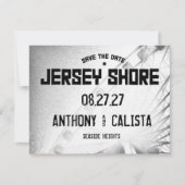 JERSEY SHORE Save the Date Zielort (Vorderseite)