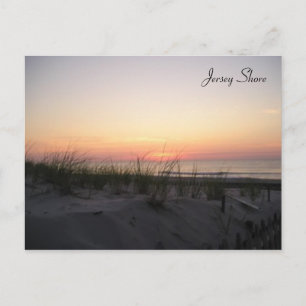 Jersey Shore Sunrise Postcard Postkarte
