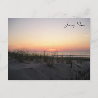 Jersey Shore Sunrise Postcard Postkarte