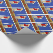 Jersey Shore Vintages Geschenkpapier (Ecke)