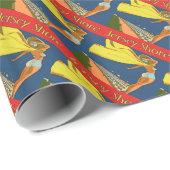 Jersey Shore Vintages Geschenkpapier (Rolleneckpunkt)