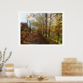 Jersey Spur im Herbst Poster (Küche)