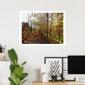 Jersey Spur im Herbst Poster (Heimbüro)