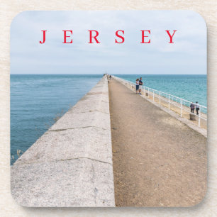 Jersey St.Catherine's Breakwater View Untersetzer