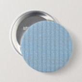 Jersey-Streifenmuster in Babyblau Button (Vorne & Hinten)