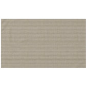 Jersey Stripe Knit Pattern in Soft Beige Tischdecke (Vorderseite (Horizontal))