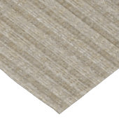 Jersey Stripe Knit Pattern in Soft Beige Tischdecke (Schrägansicht)
