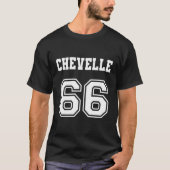 Jersey Style Chevelle 66 1966 Old School Muscle Ca T-Shirt (Vorderseite)