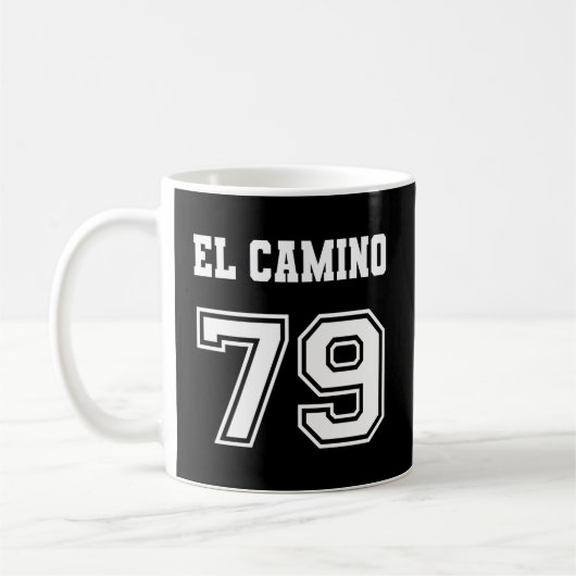Jersey Style El Camino 79 1979 Old School Muscle C Kaffeetasse (Links)