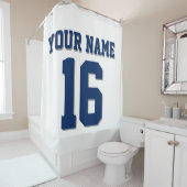 Jersey Team Duschvorhang (Beispiel)