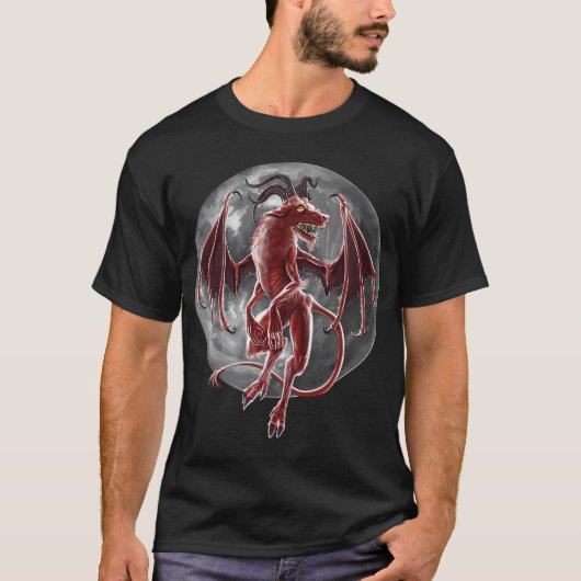 Jersey-Teufel T-Shirt (Vorderseite)